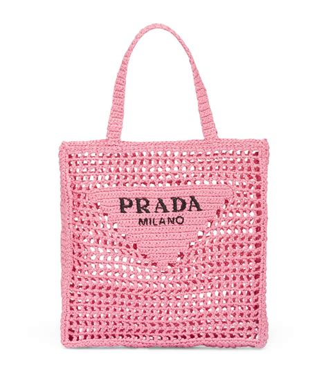 prada slim tote bag|prada crochet bag 2021.